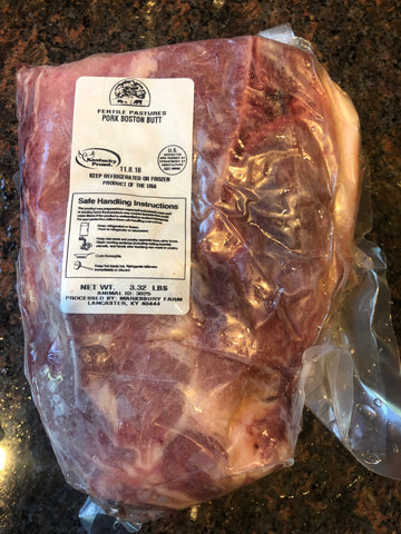 Boston Butt  Roast 3-4Lb Avg